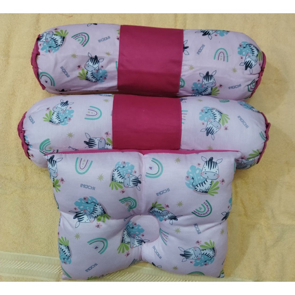 Bantal Set Bayi  / Bantal Guling Set Bayi New Born / Bantal Bayi / Bantal Peyang / Bantal Tidur
