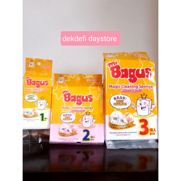 bagus magic cleaning sponge