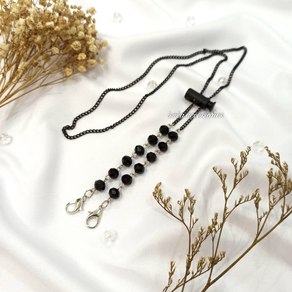 STRAP MASK KONEKTOR HIJAB 2 IN 1- KALUNG MASKER KONEKTOR HIJAB 2 IN 1