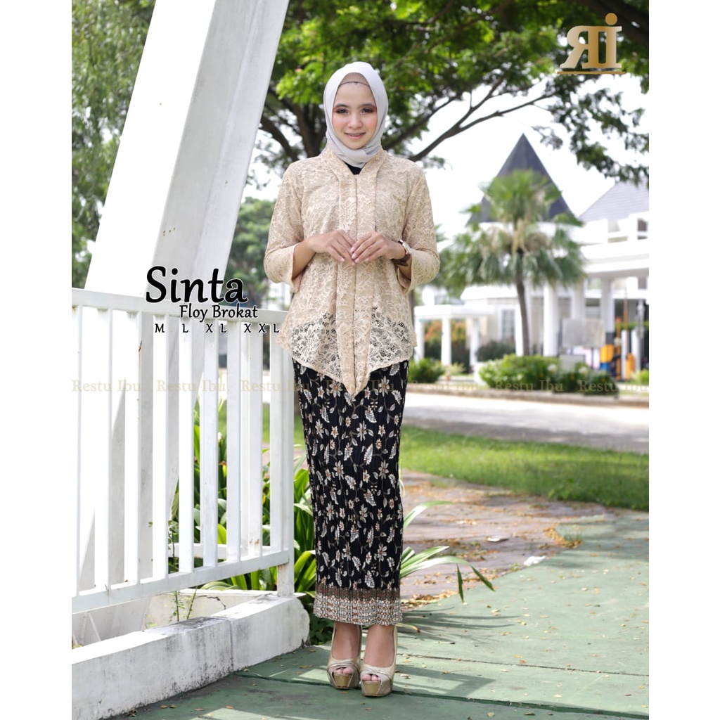 ( COD ) Setelan kebaya kutubaru brukat - kebaya modern - oufit kekinian - bahan brukat - baju akad, pesta keluarga, kondangan, nikahan ataupun wisuda