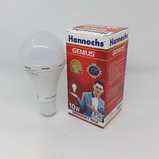hannochs genius led emergency 10watt/ lampu emergency