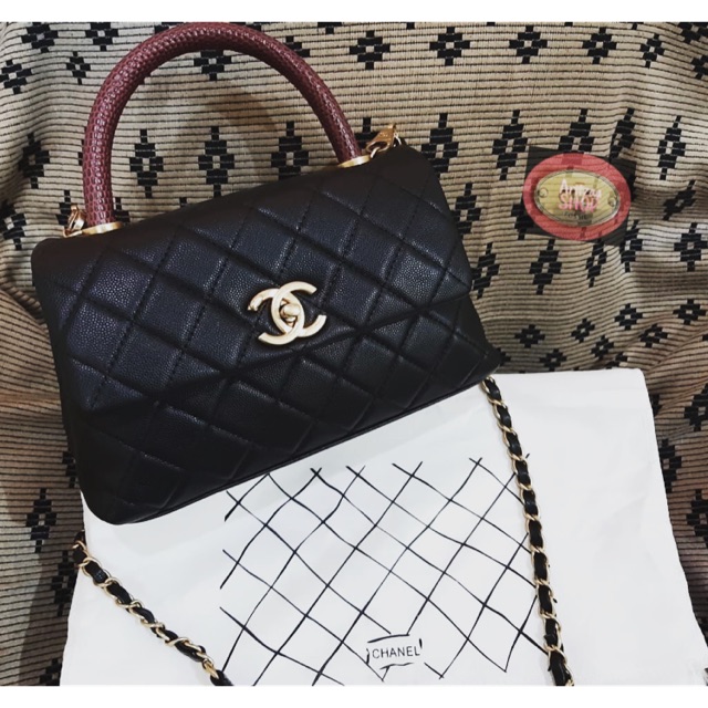 Tas Handbag “ Chanel Coco Top Handle “