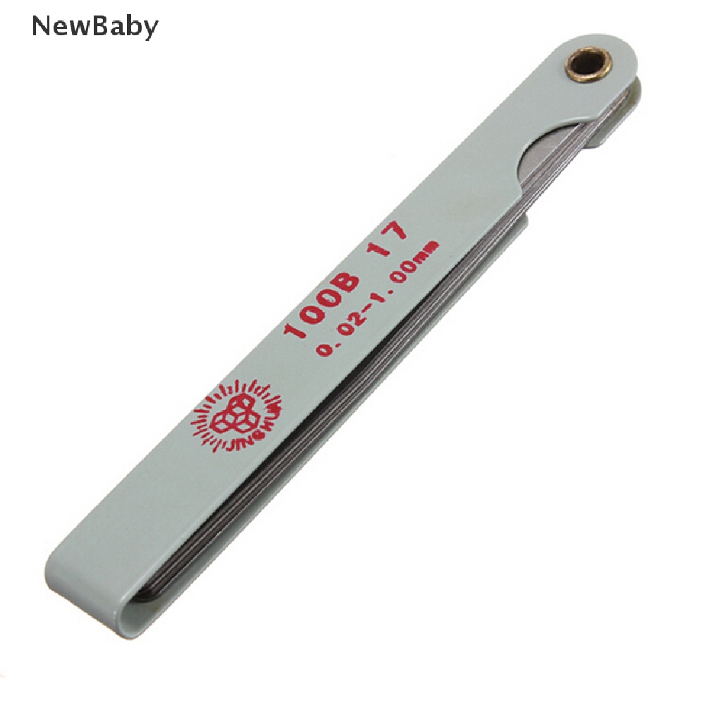 NewBaby Useful Metric Feeler Gauge Gap Filler Thickness Measurement Tool 17 Blades Hot ID