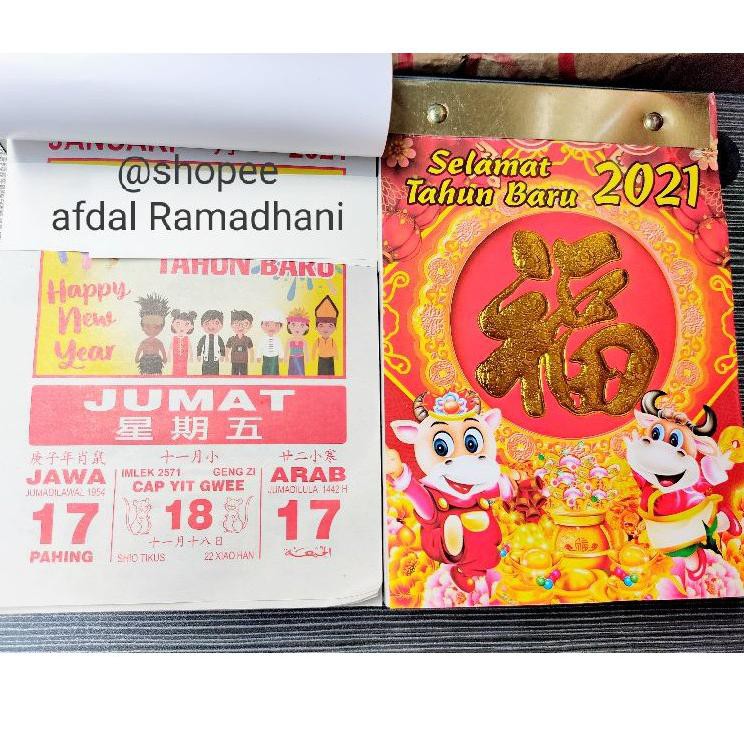 

Model Terkini VZDZ Kalender harian sobek sedang 2021 uk 13x18cm UT Ready_