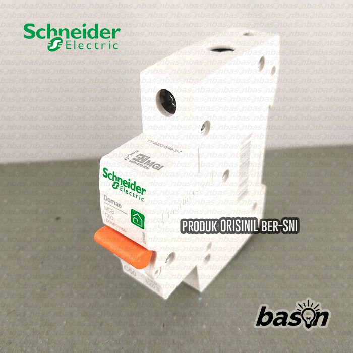 SCHNEIDER MCB Domae 1Phase 50A - circuit breaker / pemutus sikrit