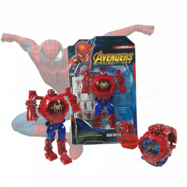 Jam tangan anak robot avenger