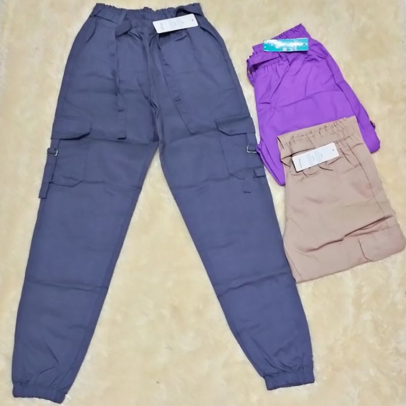 CELANA JOGGER CARGO TALI PAHA ANAK MODEL KEKINIAN//PERKIRAAN USIA 9-10 TAHUN,TERGANTUNG POSTUR ANAK