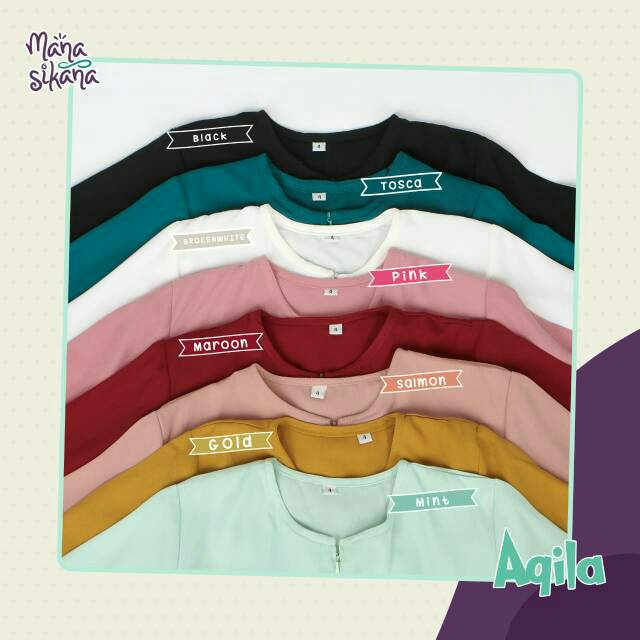 Aqila Dress by MANASIKANA / Gamis Anak