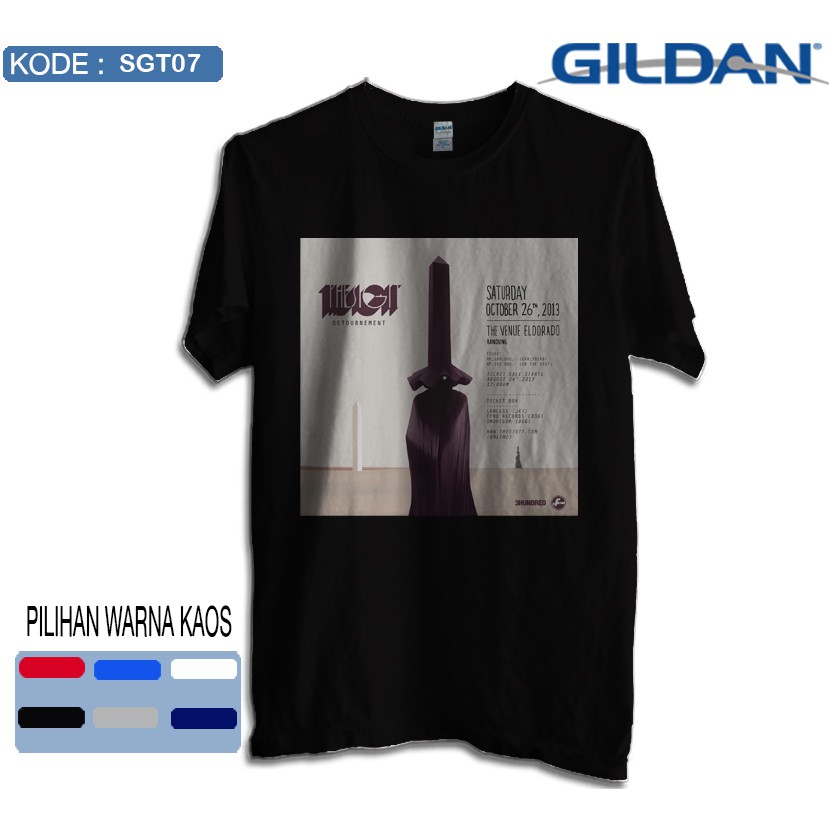 Kaos the sigit band the tournement / kaos original gildan softstyle