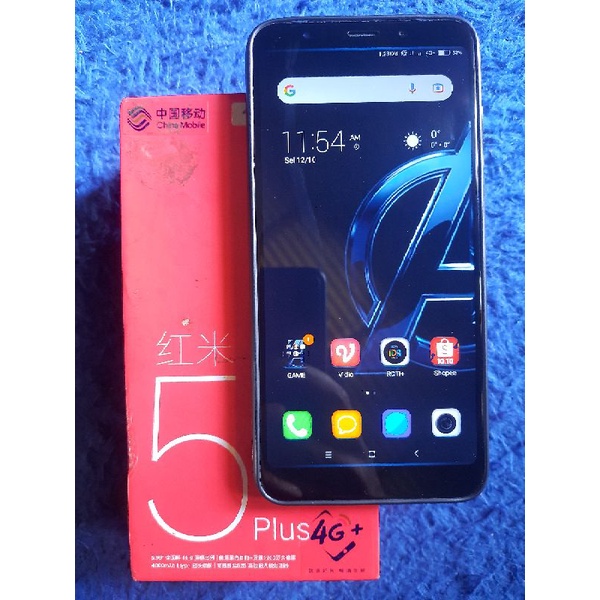 Hp Second Xiaomi Redmi 5 plus / 5+  Ram 4/64