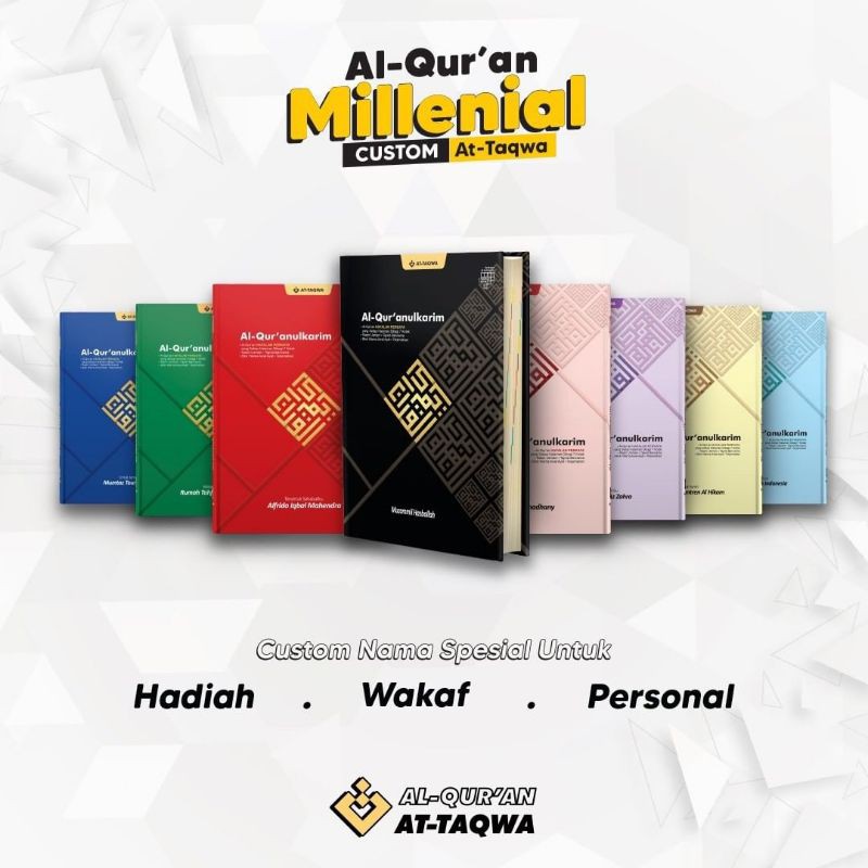 At-Taqwa Al-Qur'an Custom Milenial Ukuran A5
