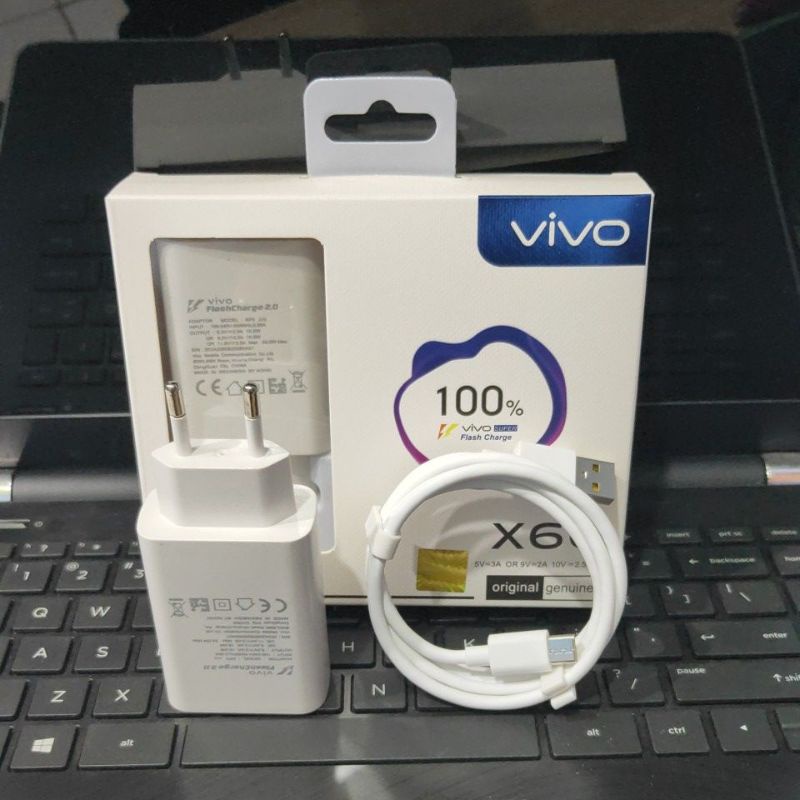 [ PALING MURAH ] CHARGER VIVO 3A / 33 WATT ORIGINAL 100% FAST CHARGING MICRO USB / TYPE C