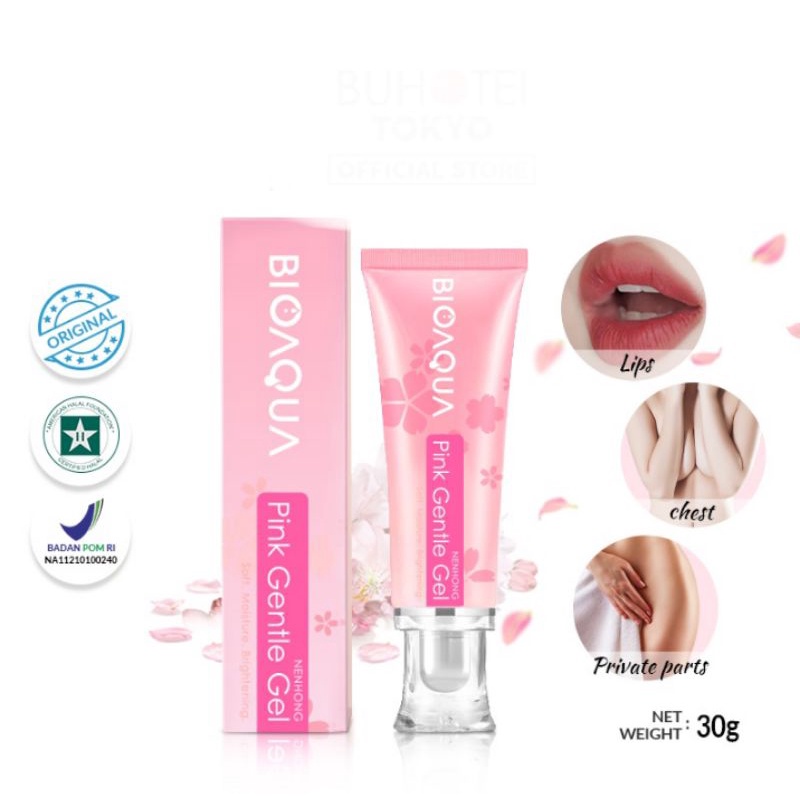 BIOAQUA NENHONG CREAM 30g PEMERAH BIBIR, PUTING, PINK NENHONG CREAM - 100% ORIGINAL