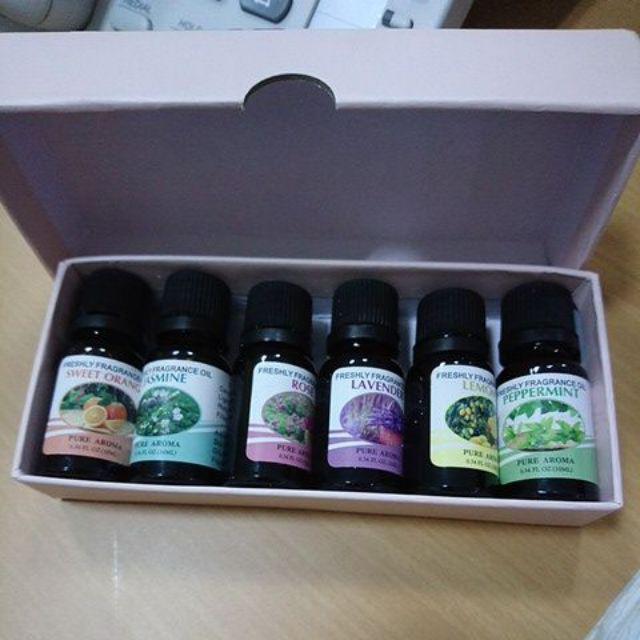 Taffware Pure Aroma Essential Fragrance Oil Aromatherapy 6 In 1 10ml - Rhjy