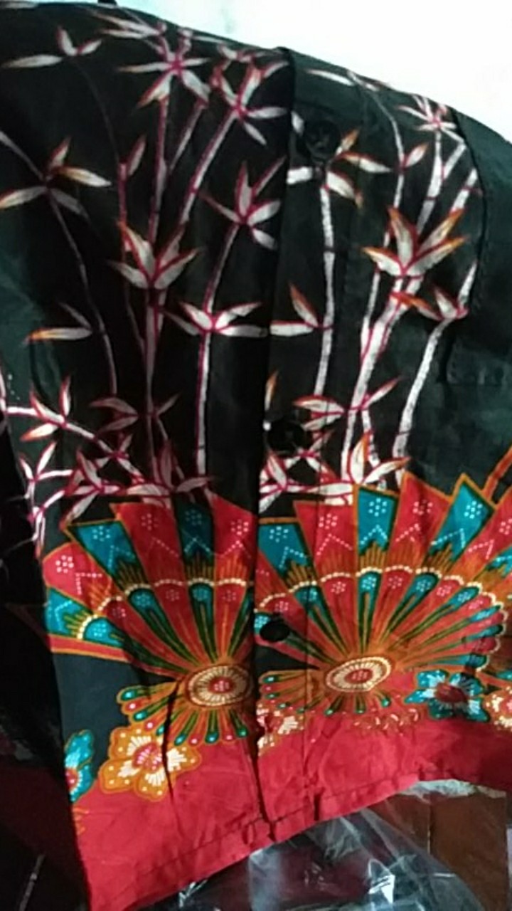 Baju Batik Couple Ayah Anak Motif Kipas Original Batik Anak Terbaru