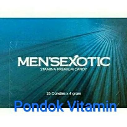 TERLARIS TERMURAH!!! MENSEXOTIC CANDY - PERMEN STAMINA PRIA ISI 25 Murah
