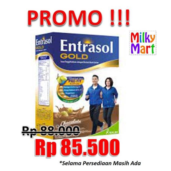 

BISA BAYAR DITEMPAT Entrasol Gold Coklat 600gr