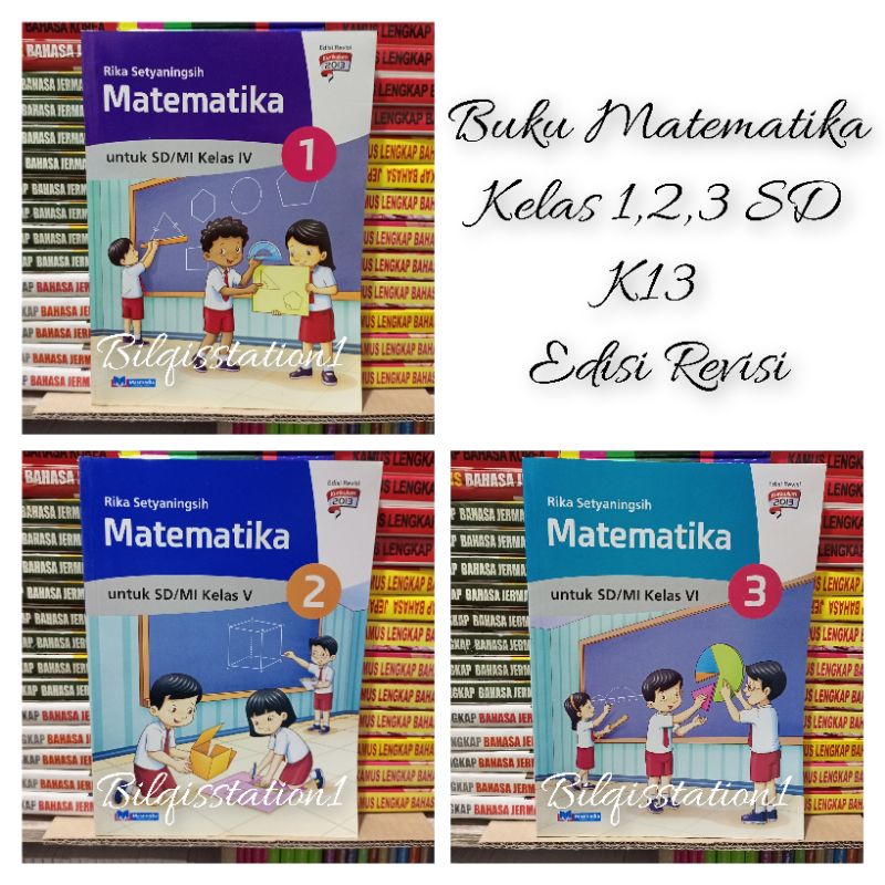 Buku Matematika Kelas 4 5 6 SD/MI Kurikulum 2013 Masmedia