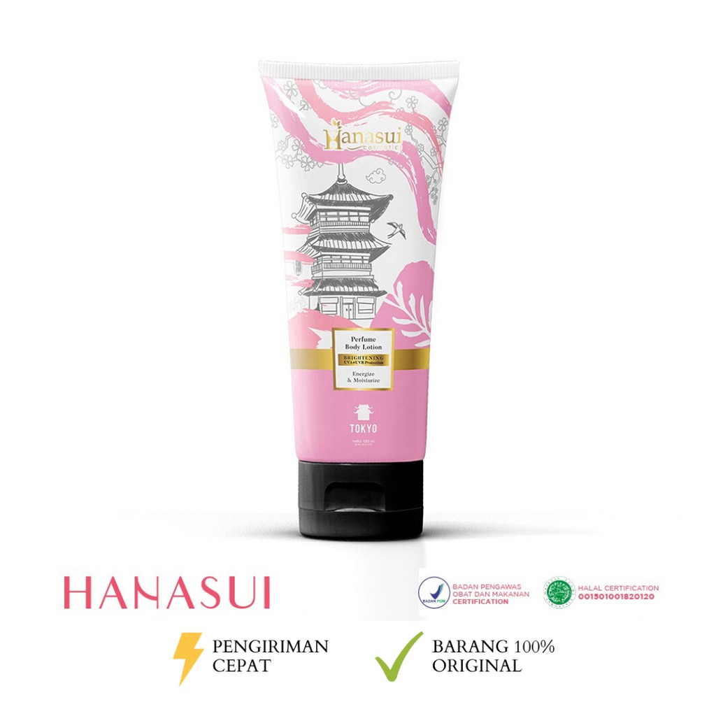 HANASUI - Brightening Perfume Body Lotion