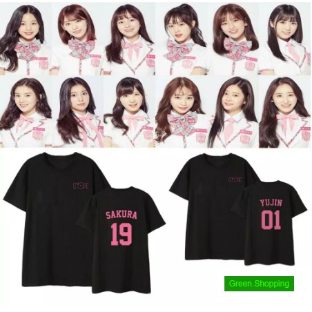 KAOS IZONE Tshirt IZONE BAJU IZONE KPOP KOREA IZONE [COD]
