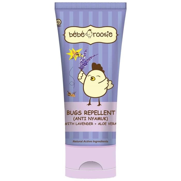 Makassar ! Telon Cream Bebe Roosie Bugs Repellent Lavender 60 ML