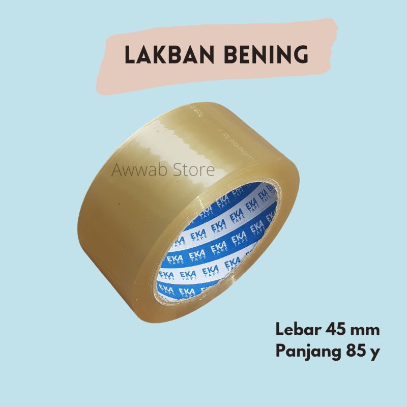 

Lakban Bening 2 Inch Eka Tape Isolasi Solatip Selotip Solasi