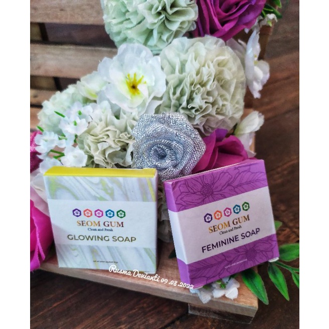 Seom Gum Sabun Glowing dan Feminin Soap (berlaku harga grosir)
