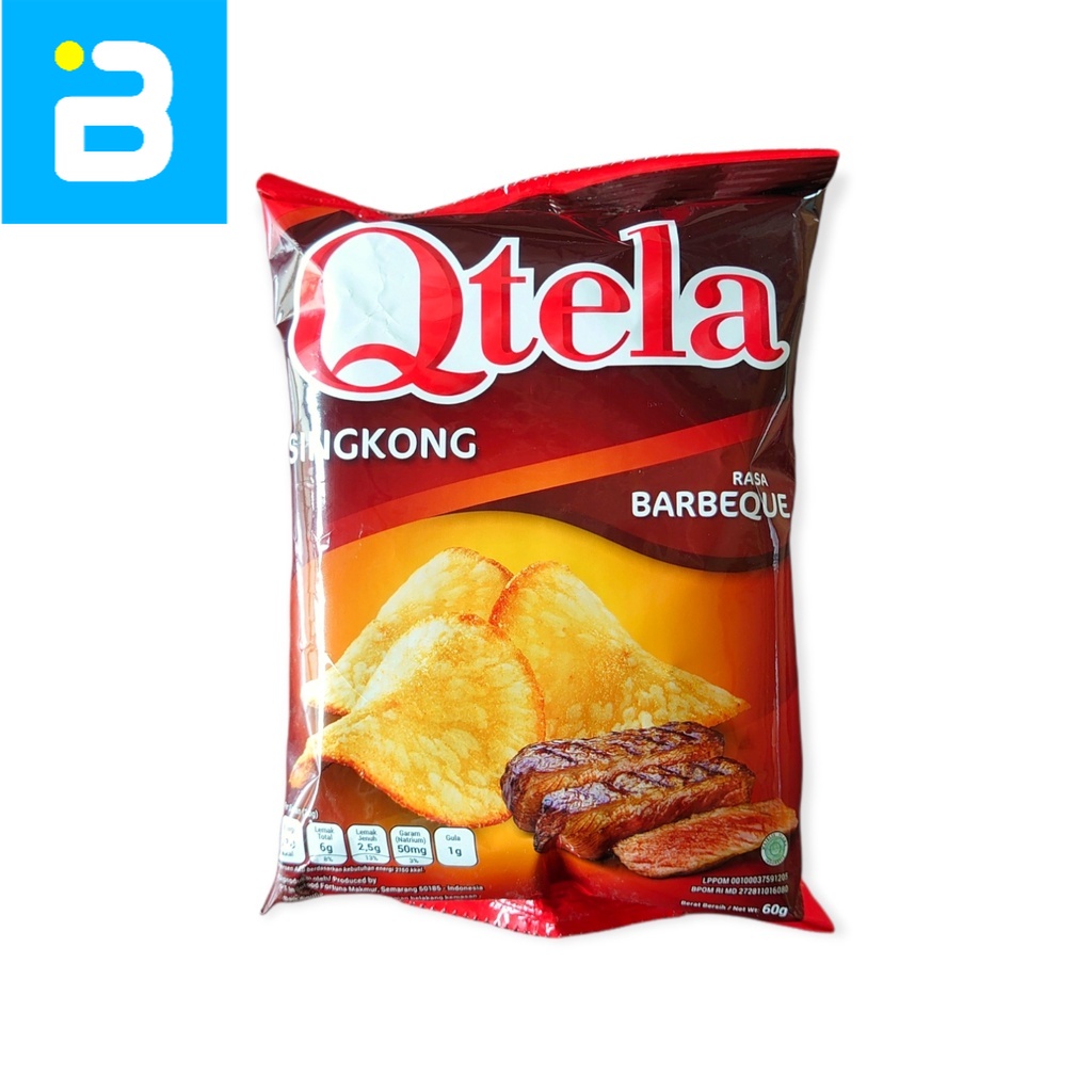 

Qtela Singkong Rasa Barbeque 60 G