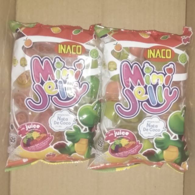 

INACO Mini Jelly 15 Gram x 25 Cup