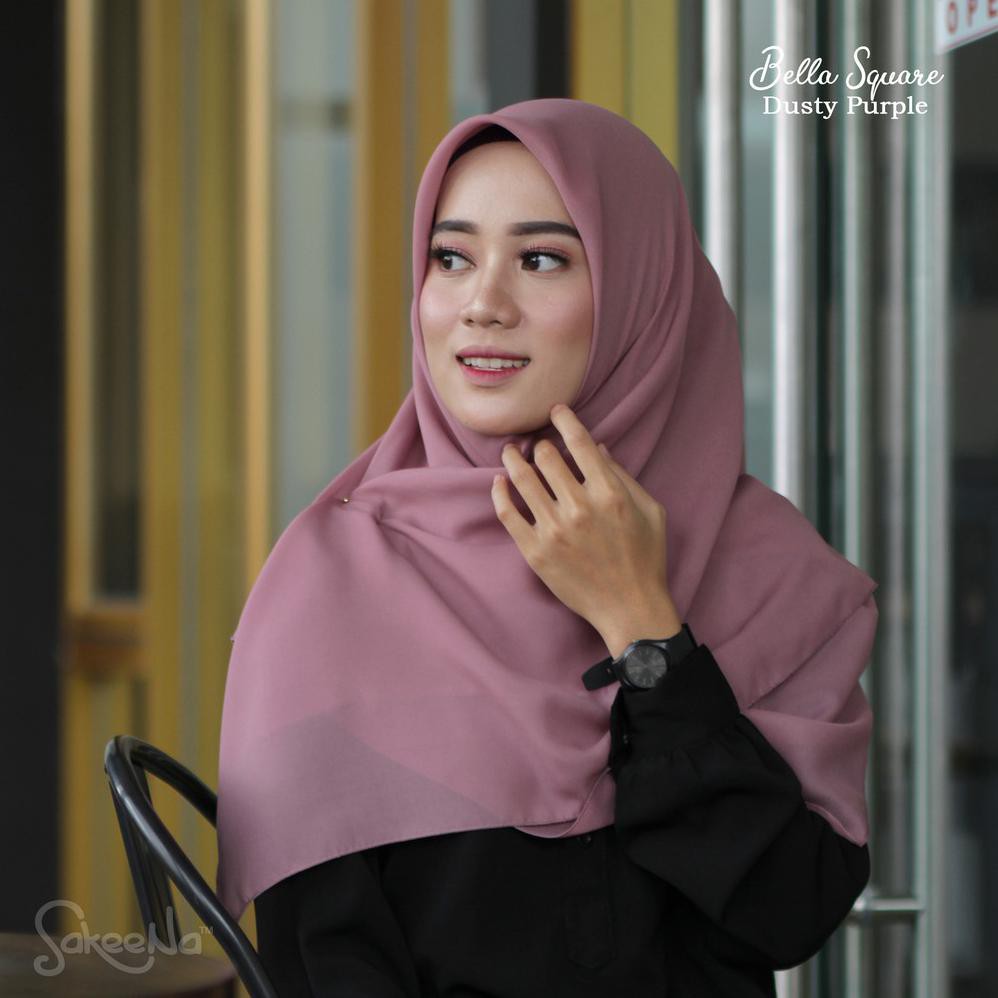 Cod Bella Square Warna Dusty Purple
