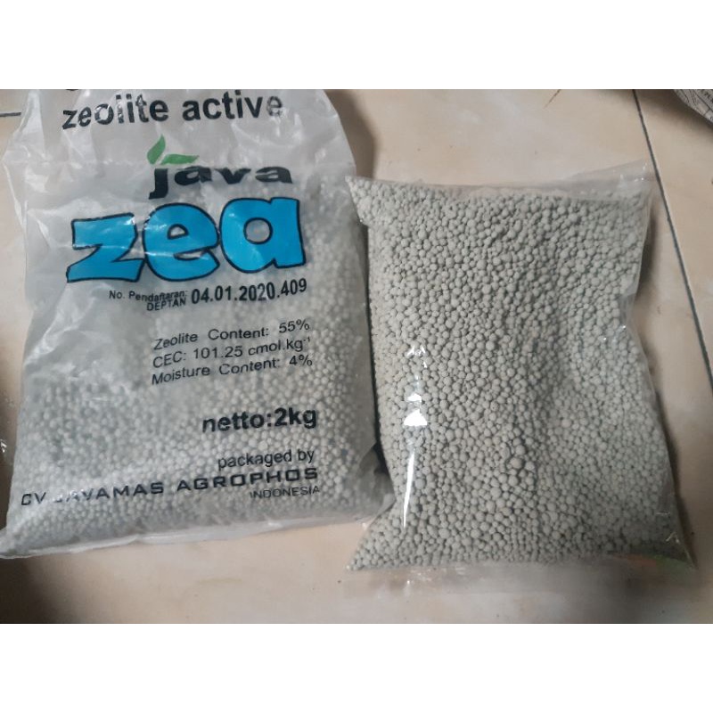 Java Zea Zeolit Aktif Kemasan Repack 1KG