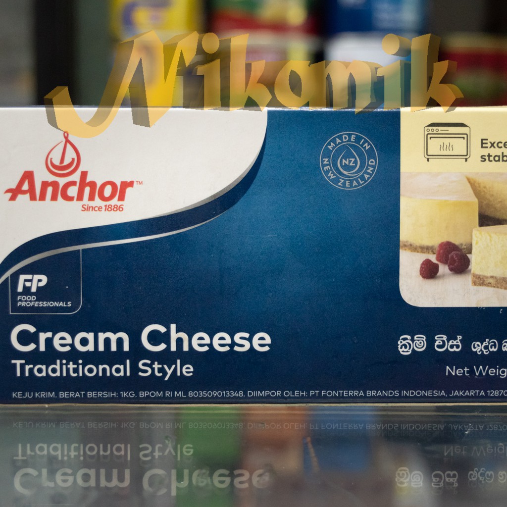 

Anchor Cream Cheese 1Kg (Chiller Needed)