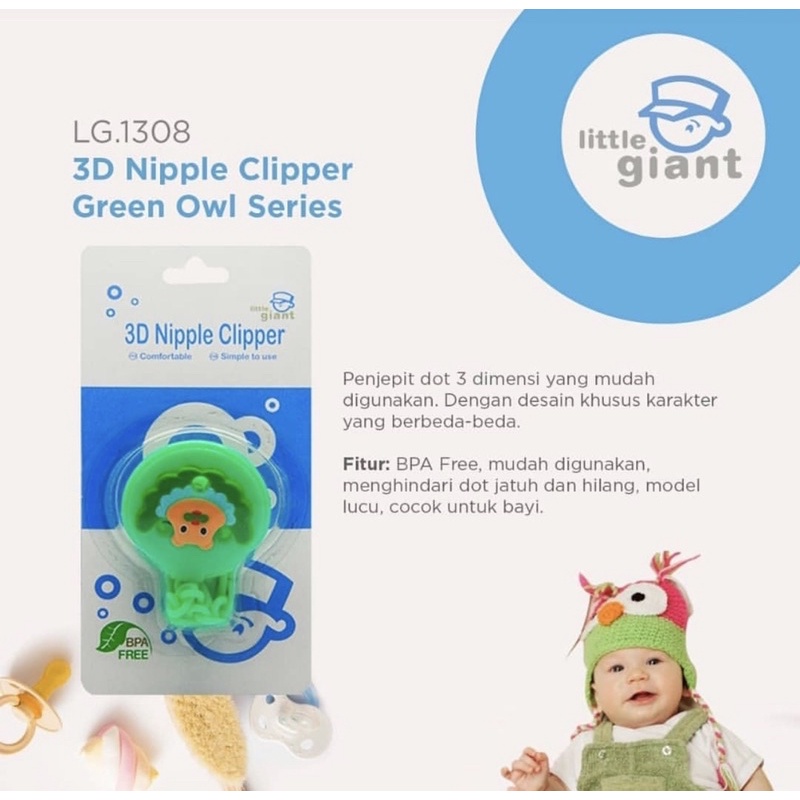 Little Giant 3D Nipple Clipper LG1311- Penjepit Kompeng