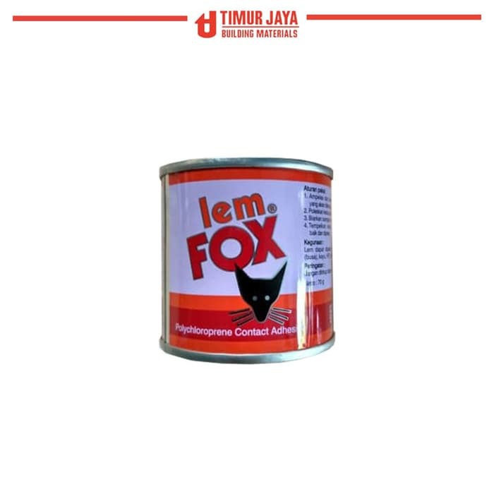 

LEM FOX KUNING 70 GR / LEM KARPET SENDAL KULIT KAYU HPL KARET
