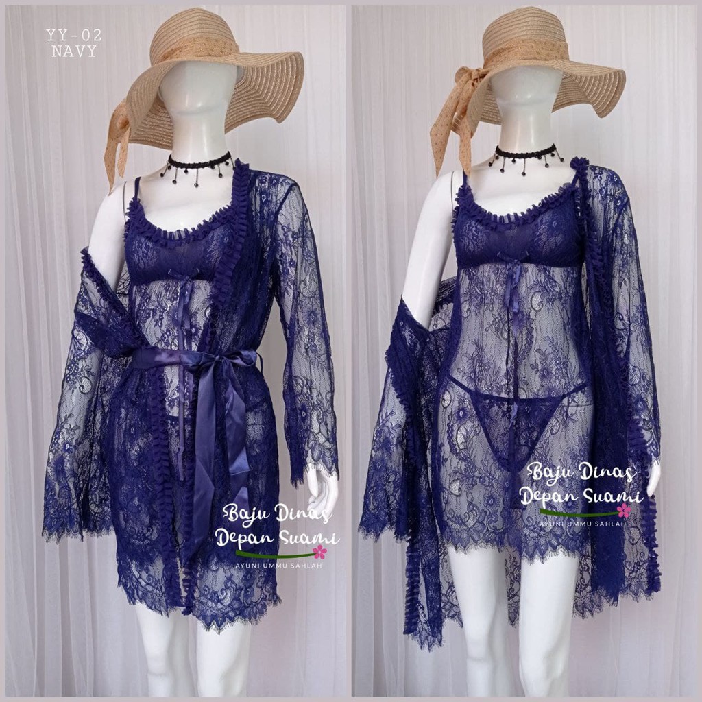 Bisa COD bdds / lingerie model kimono yy 02 BDDS - KADO PERNIKAHAN - BAJU TIDUR KEKINIAN BEST SELLER