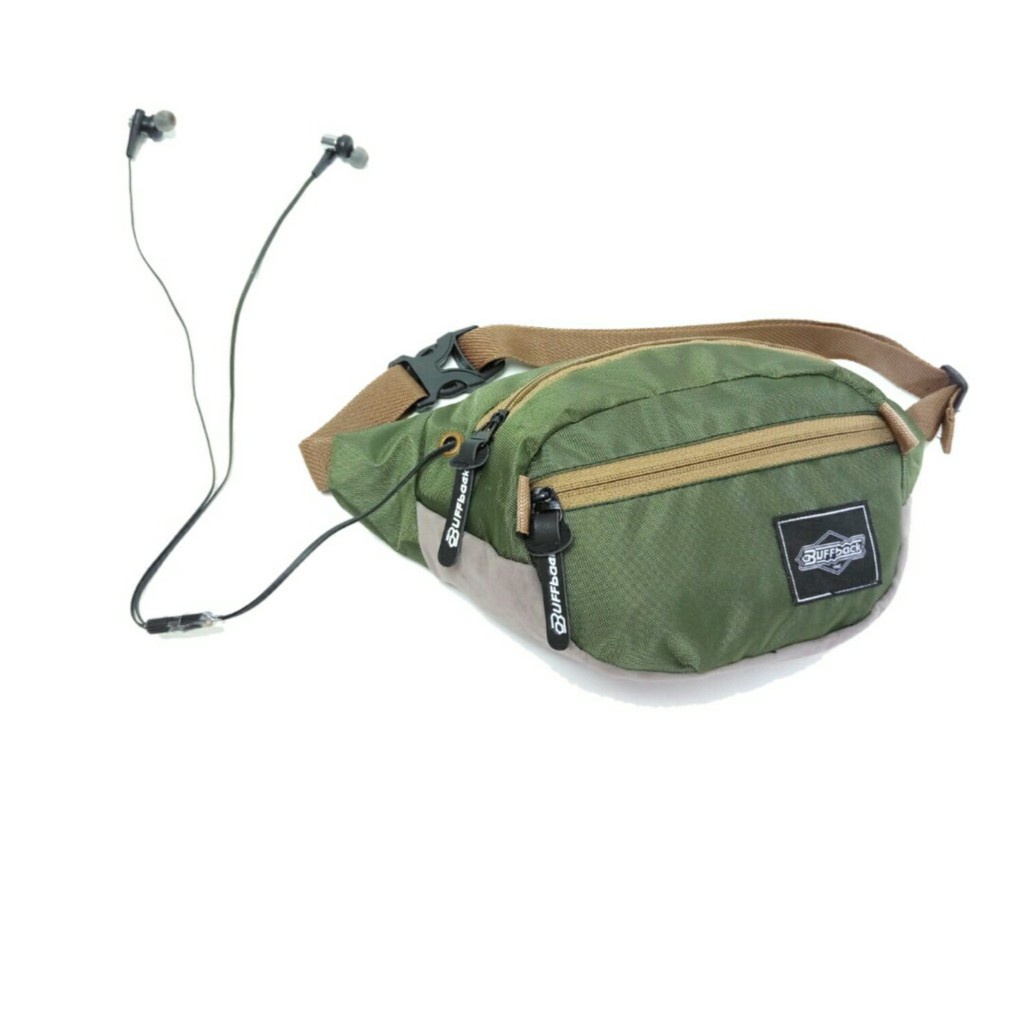 Waistbag Pria dan Wanita Premium Buffback Mix Combo Waterproof