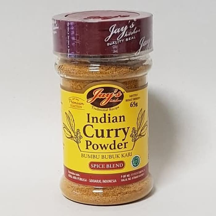 

JAY'S INDIAN CURRY POWDER 65GR kari india