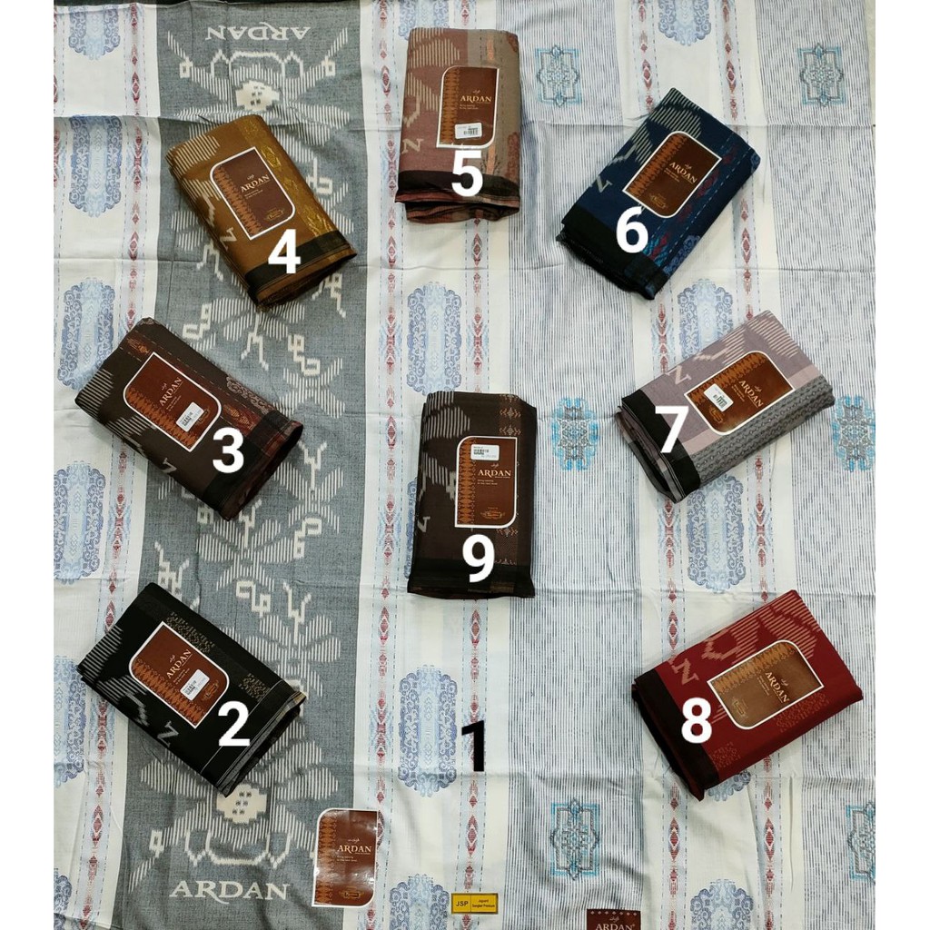 SARUNG ARDAN GOLD JSP BY KETJUBUNG JACQUARD SONGKET PREMIUM