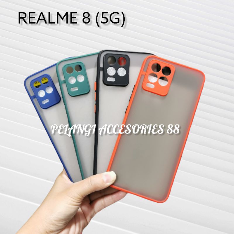 CASE REALME 8 5G SOFTCASE CASE DOVE CASE FULL COLOUR