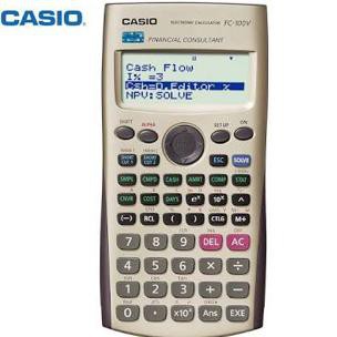 

CASIO FC 100V - FINANCIAL CALCULATOR - CUCI GUDANG LHOOO