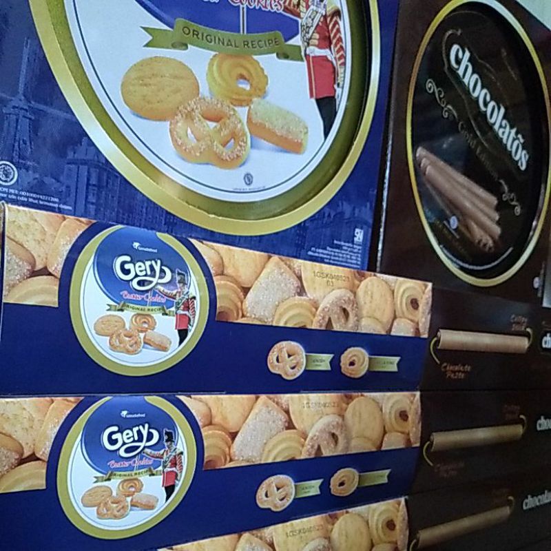 Holanda Gery Butter Cookies 450gr / Chocolatos Gold Edition 350gr