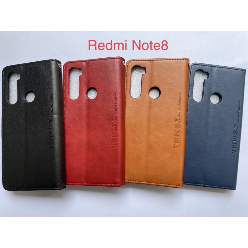 Leather Wallet Flip New Redmi Note8