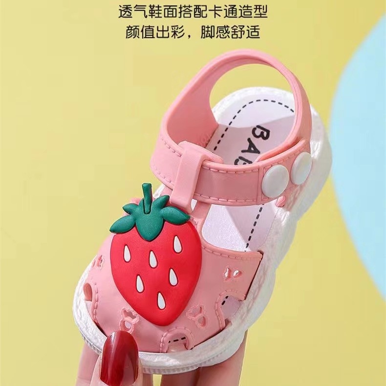 LittleAaron TWO STOBERRIES 2588+6 Sandal Anak Perempuan Bahan Karet Model Lucu 2-4 Tahun Import Sport Termurah Sendal Bayi Anak Cewek Cowok