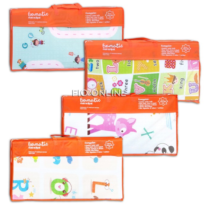 Tikar - Evamat Matras Lantai Alas Lantai Evamatic Karpet Lipat Tikar 160X180