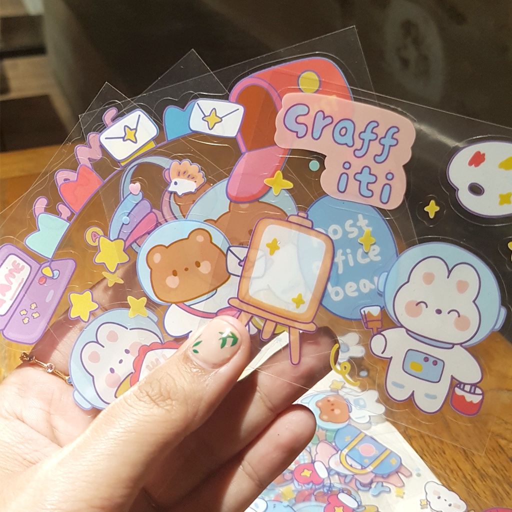 

Sticker Tumblr / Cute Rabbit / Per Pack isi 5 pcs / Sticker Pack / Sticker Lucu / Sticker Aesthetic / Sticker Scrapbook