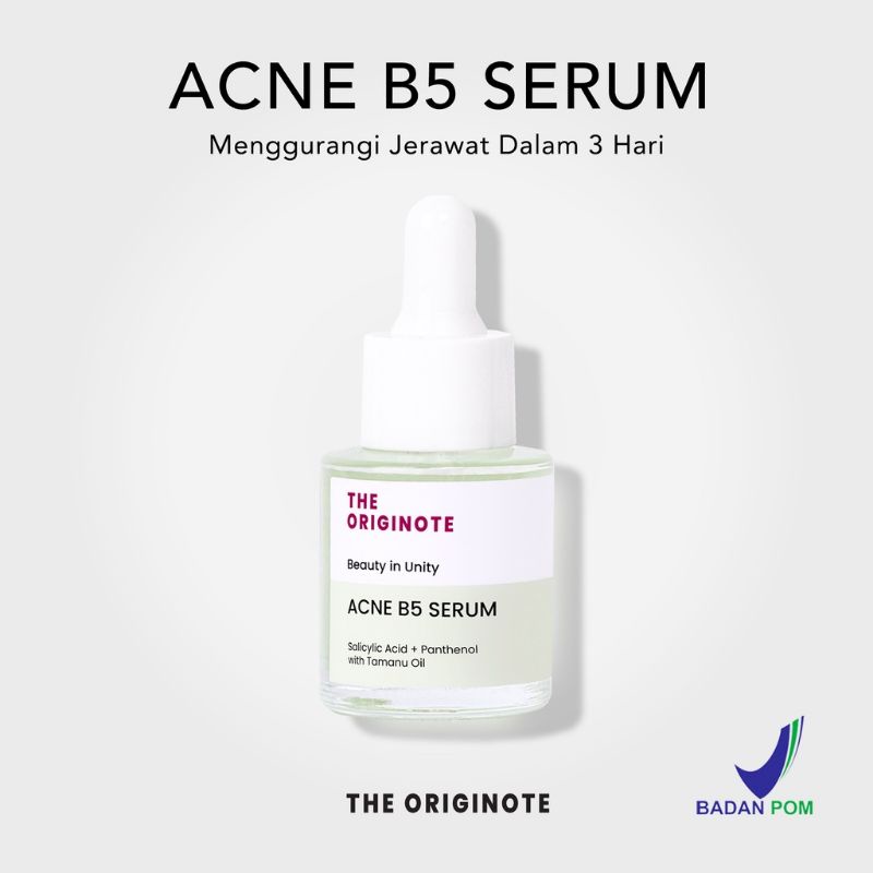Jual The Originote Acne B5 Serum Shopee Indonesia