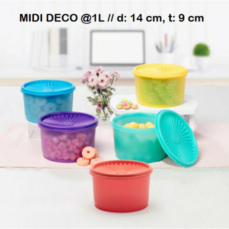 midi deco canister 1 liter