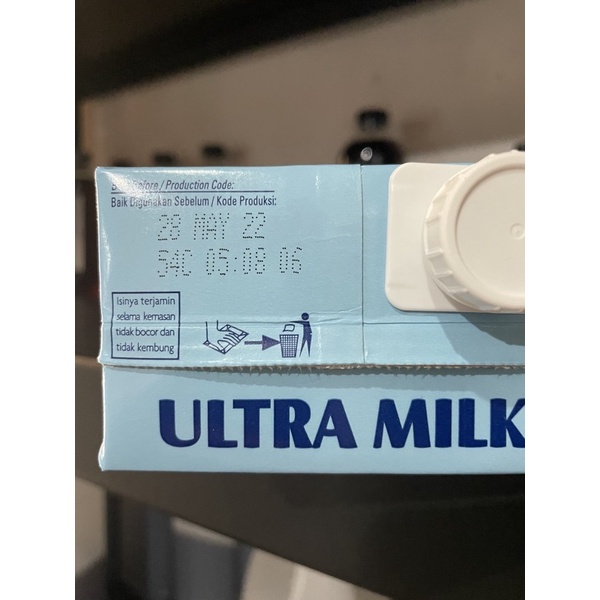 SUSU ULTRA UHT 1 L / FULL CREAM ULTRA MILK / SUSU FULL CREAM