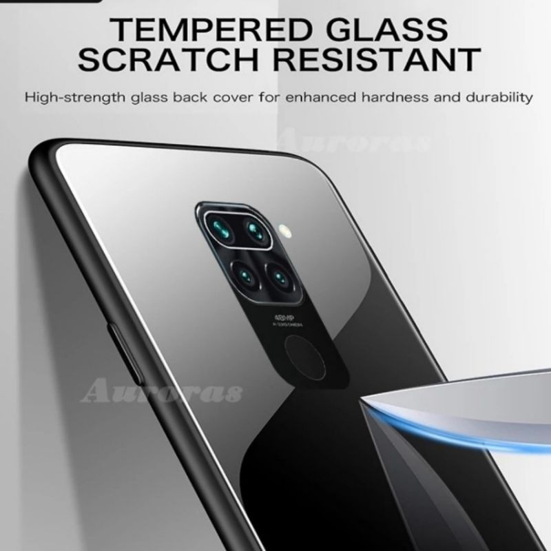 Casing Soft Hard Case Vivo V19 HK Tempered Glass Softcase