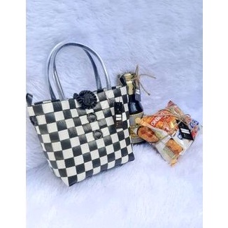 tas anyaman plastik premium XS (14×8×14 cm) | READY STOCK